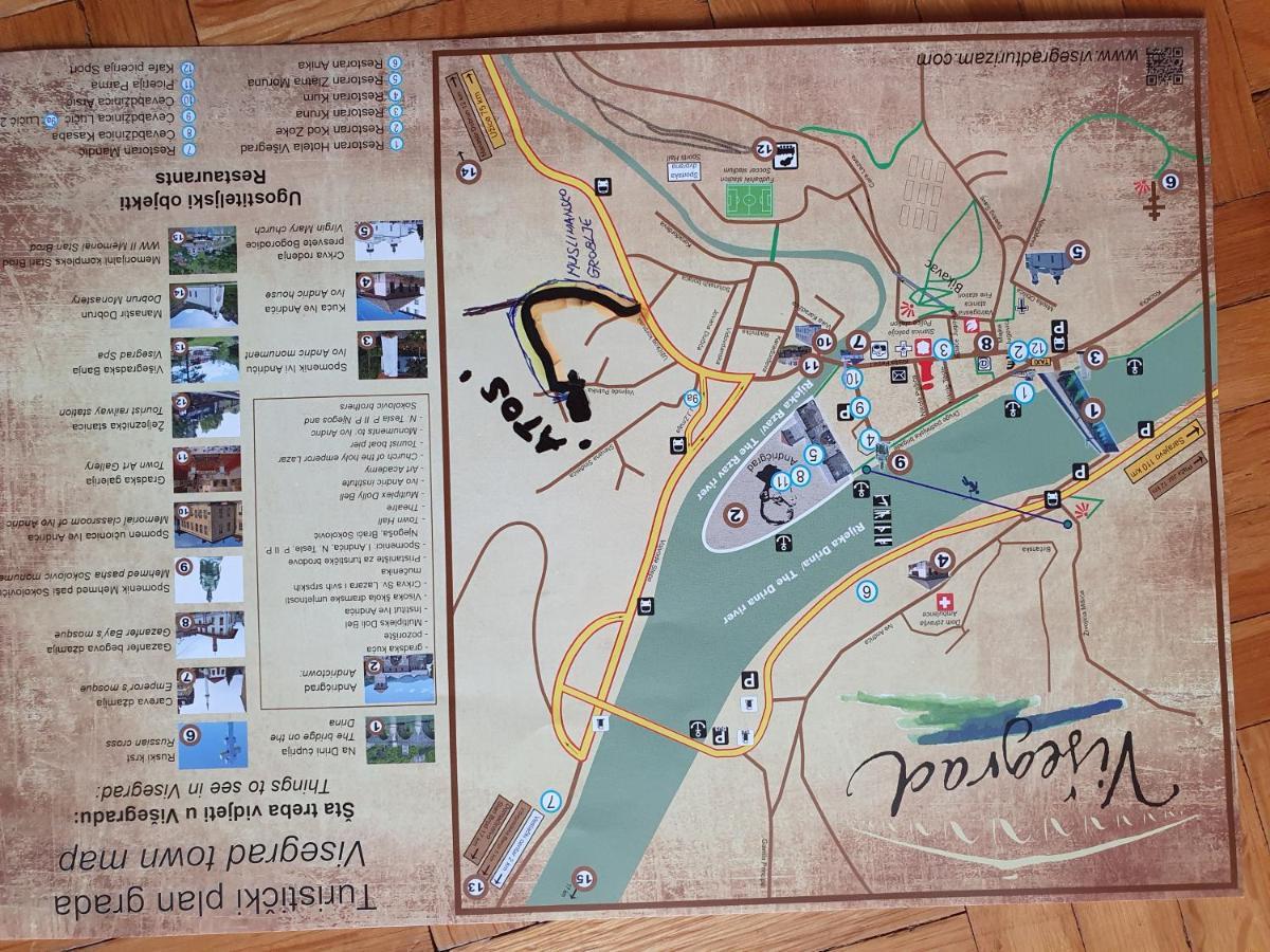 Apartman "Athos" Prizemlje Višegrad Buitenkant foto